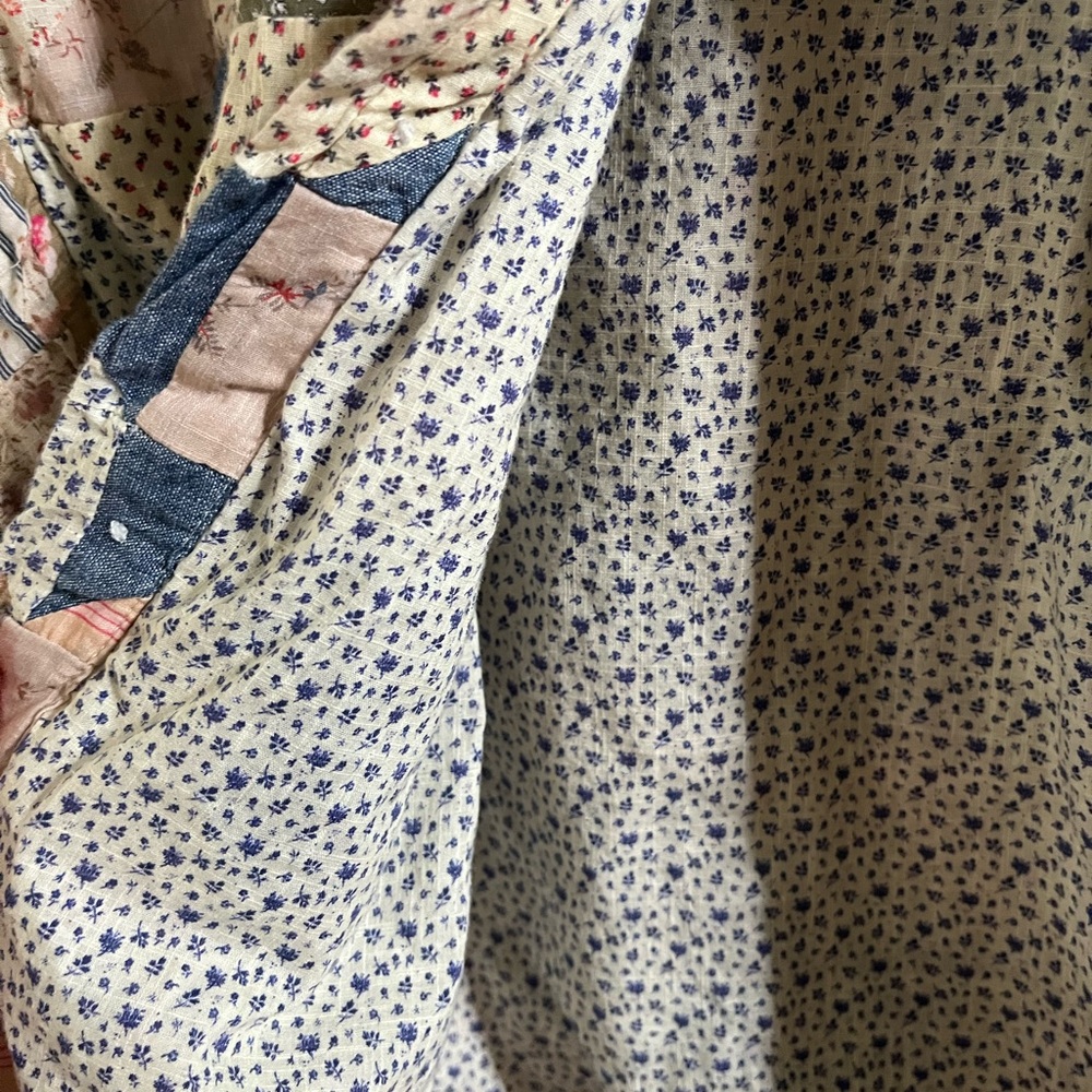 Polo Ralph Lauren Cotton Patchwork Blouse size 4 - Picture 8 of 11